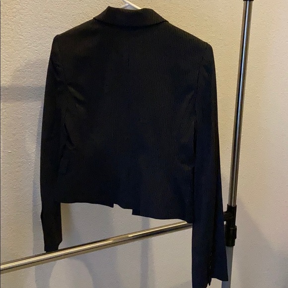 BCBG navy pinstripe blazer - Picture 2 of 3